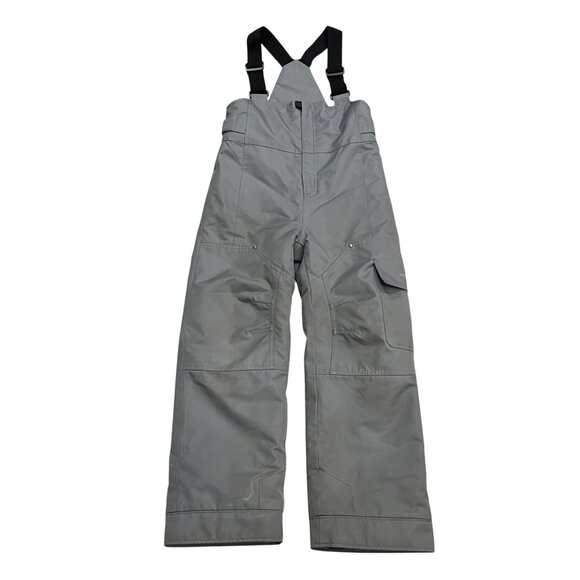 Obermeyer Girls's Volt Bib Ski Pants, Gray, 8 - Picture 1 of 9